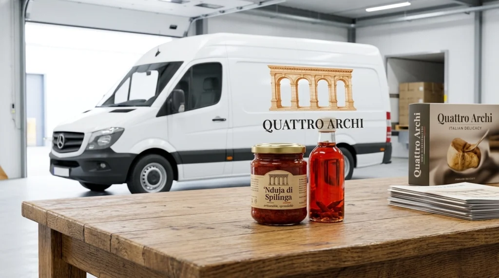 Premium 'Nduja and Calabrian chili oil display—Italian fine food wholesale NJ and South