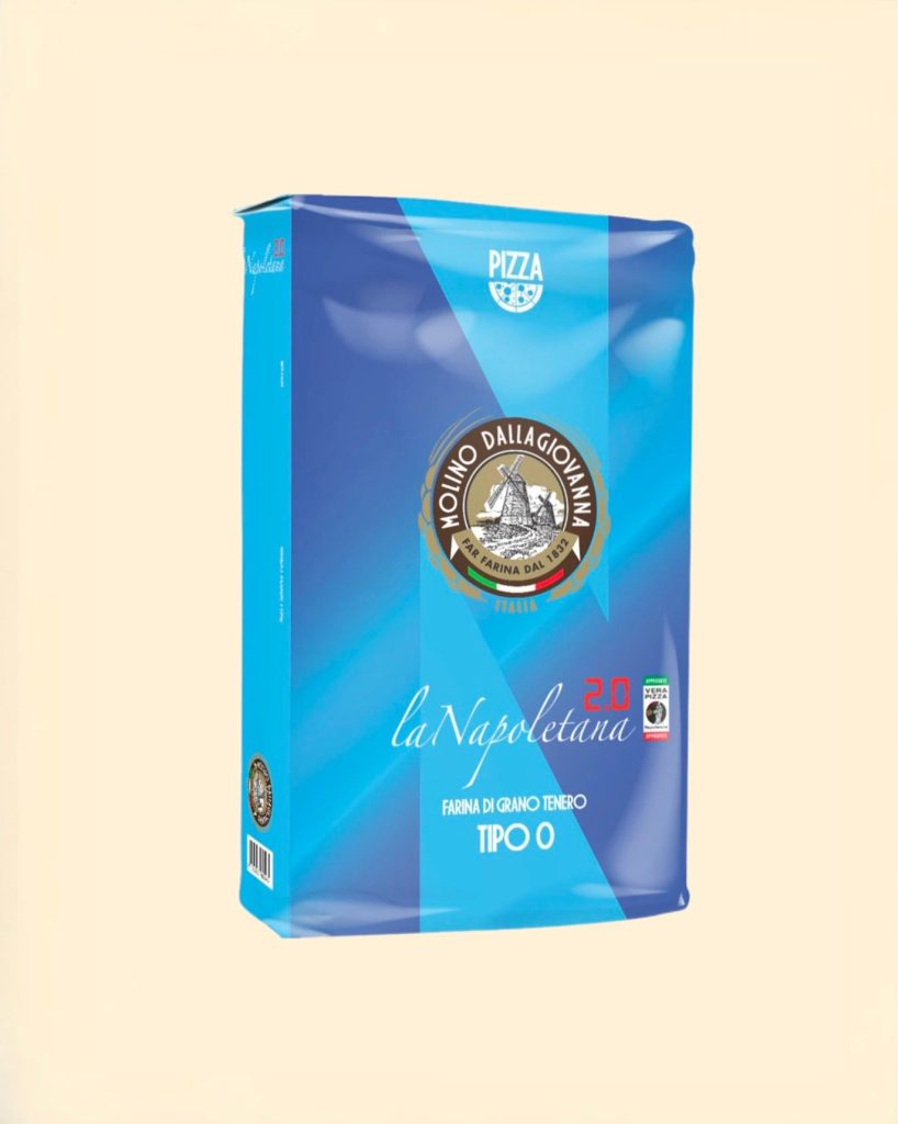 Dalla Giovanna Flour: Molino Dalla Giovanna La Napoletana 2.0 flour for authentic Neapolitan pizza in Florida kitchens.